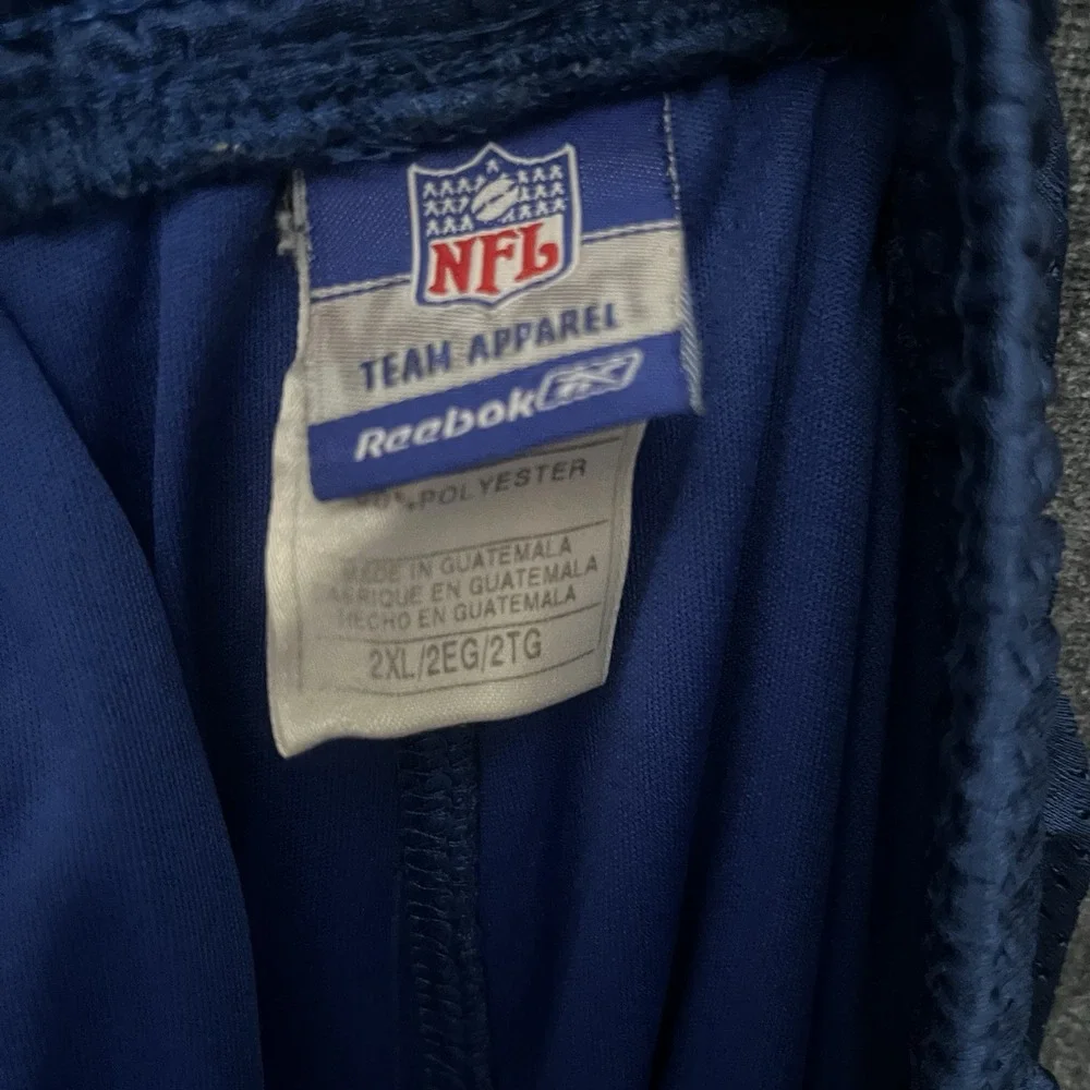 Vintage Reebok NFL Indianapolis Colts Mesh Shorts Mens 2XL XXL Blue Y2K Gym